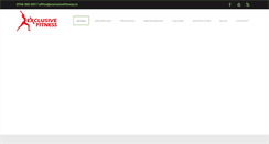 Desktop Screenshot of exclusivefitness.ro